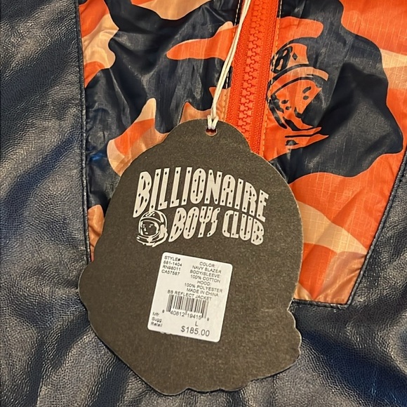 ⭐️ New Billionaire Boys Club The Reflect Jacket in Navy Blazer Large - Picture 3 of 8